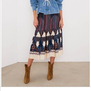 Ba&sh Maris midi skirt NWOT size 1